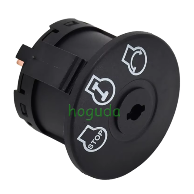 5PIN Riding Lawn Mowers Ignition Switch with Two Keys  Tecreddy Ignition Switch 3 Position with Key for Cub Cadet, Troy-Bilt, MTD, Craftsman, Husqvarna, Delta, JD Riding Lawn Mower 9