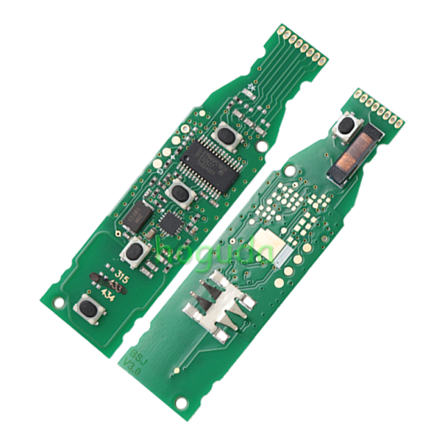 For Porsche 4 button non-keyless remote key with PCF7945PC1800 Chip 433mhz