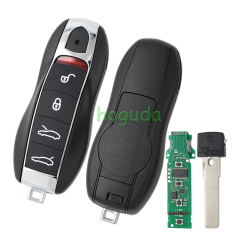 For Porsche 4 button keyless  remote key with PCF7953PC1800 Chip 433mhz