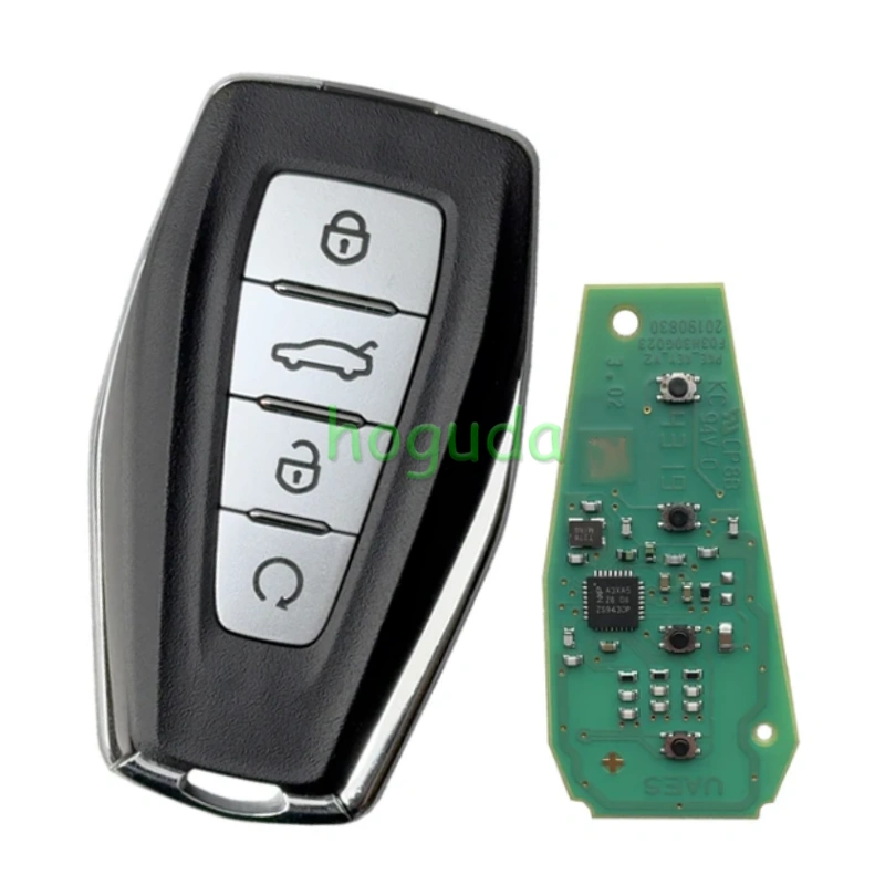 Original For Geely 4 button keyless Smart Remote key with 433Mhz 47 ...
