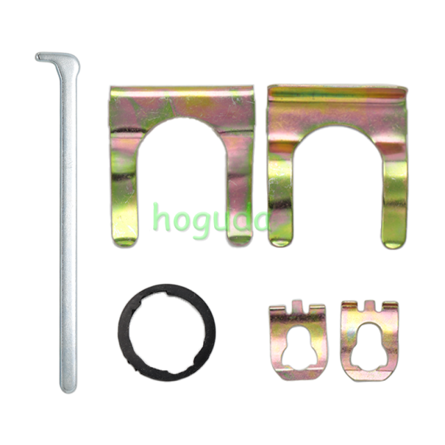 For Chevrolet Car Door Trunk Key Kit Door Lock Cylinder Set Accessories Parts With 2 Keys 654394765282