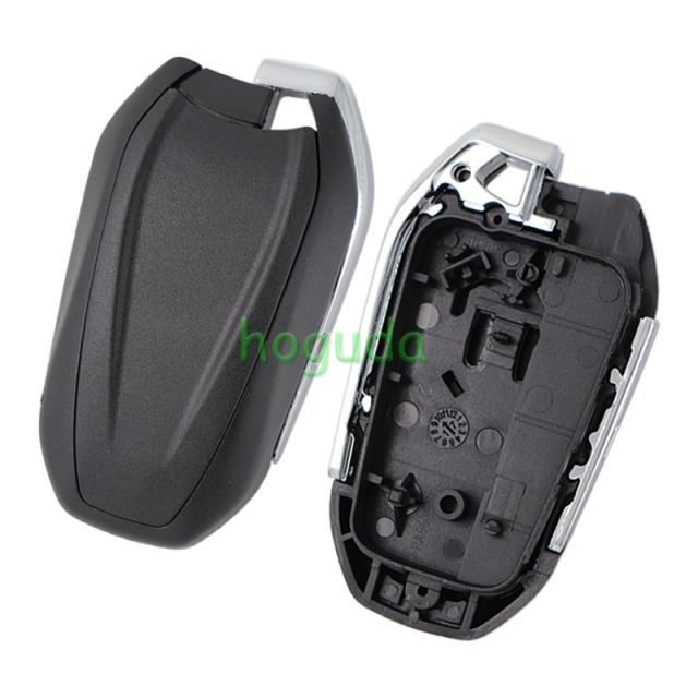 For Peugeot 3 button remote key blank with HU83 407 key blade