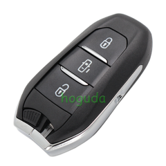 For Peugeot 3 button remote key blank with HU83 407 key blade