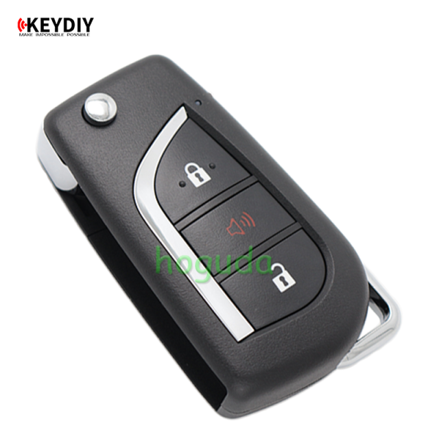 Toyota style 2+1 button remote key B13 2+1 for KD X2/KD300/ KD900/URG200 to produce any model remote