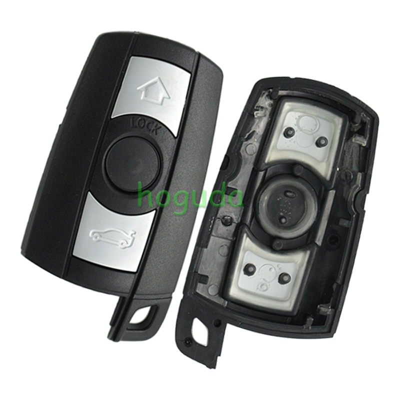For BMW 3 button KEYLESS remote key for bmw 1、3、5、6、X5，X6，Z4 series with 433MHZ