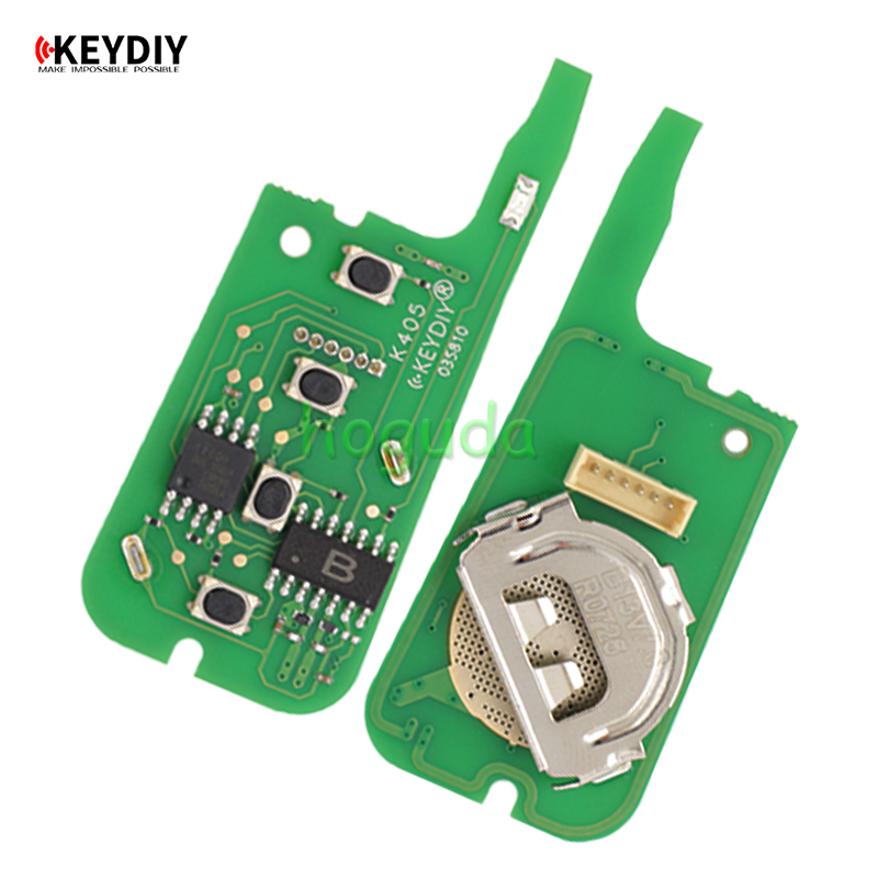 KEYDIY Toyota style 3+1 button remote key B13-4 for KD900 KDX2 KD MAX Key Programmer to produce any model remote