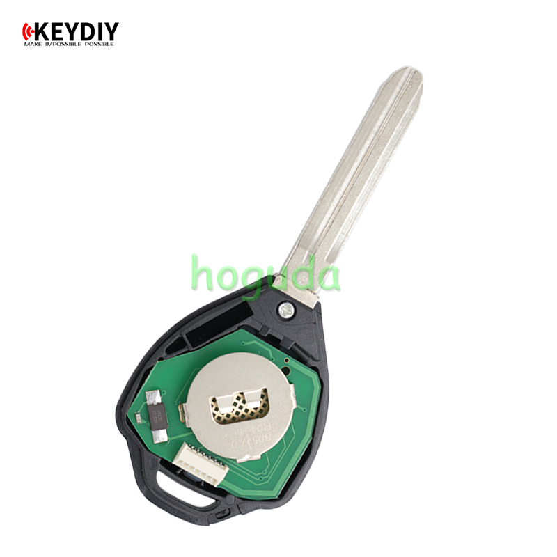 Toyota style 3+1 button remote key B05  for KD300 and KD900 to produce any model remote