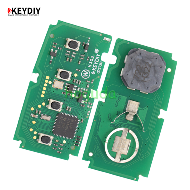 KEYDIY TB01-4 KD Smart Key Universal Remote Control with 8A chip for Toyota Corolla RAV4 Camry/Lexus