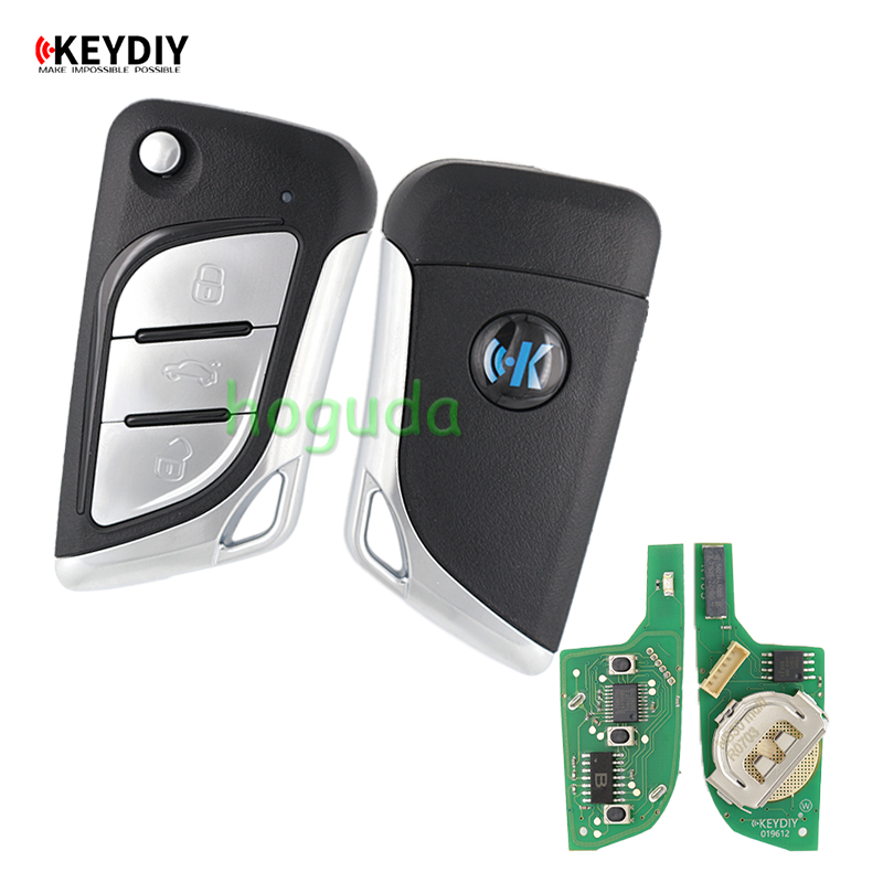 KEYDIY Remote key NB30 3 Metal button Multifunction remote key