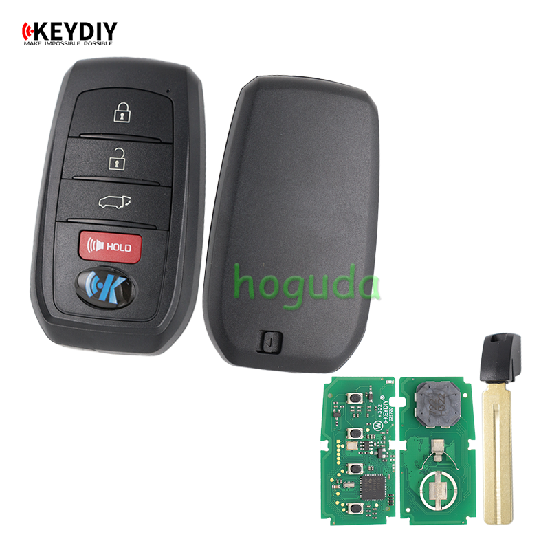 KEYDIY TB01-4 KD Smart Key Universal Remote Control with 8A chip for Toyota Corolla RAV4 Camry/Lexus