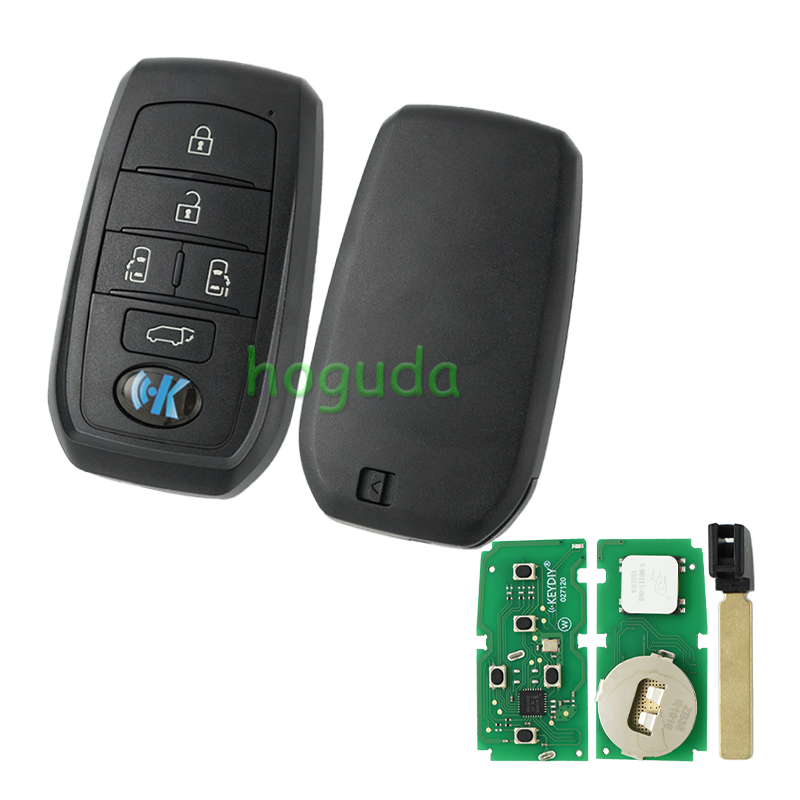 Kd Remote Universal KEYDIY ZB35-5 KD Smart Key Remote for KD-X2 KD MAX Car Key ...