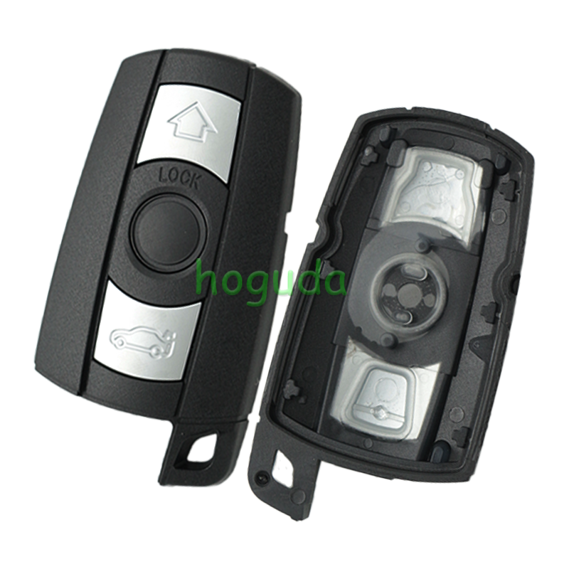 For BMW 5 series 3 button remote key blank with blade