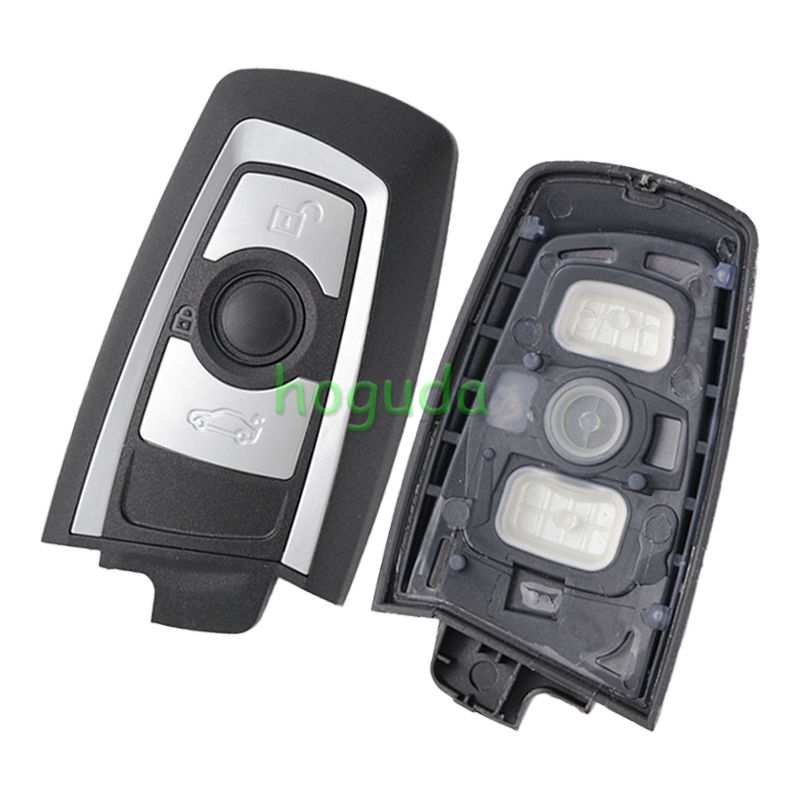 For BMW 5 series 3 button remote key blank with Key Blade,please choose the key type