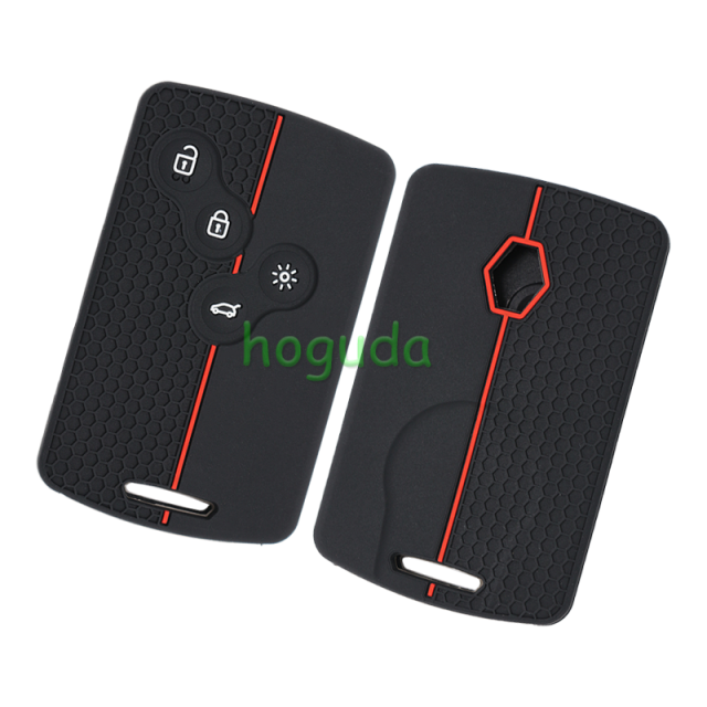 For Renault 4 button silicon case