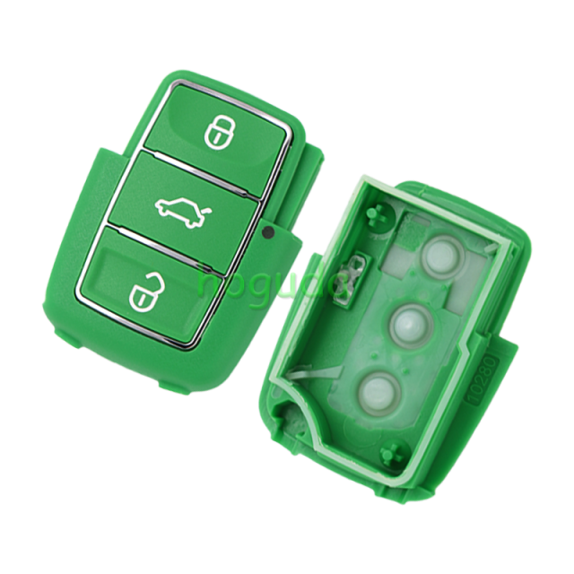 KEYDIY Standare remote key B01-Luxury 3 button remote key for KDX2 KD MAX  to produce any model remote Green color