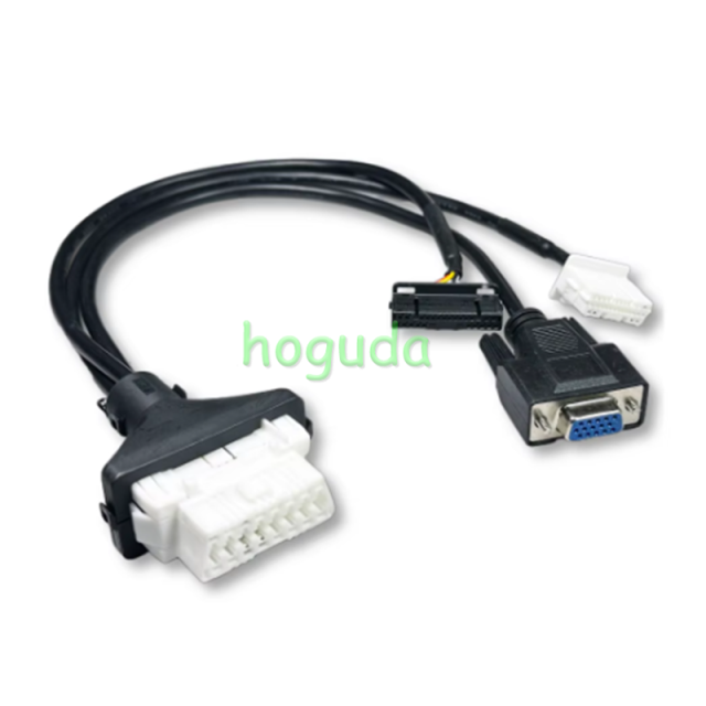 For Toyota 4A 8A Remote Programming Work For Autel GBox X300 DP PAD2 Toyota 4A And 8A Cable 2 in 1 Directly Programming Cable