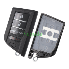 For Acura MDX Driver 2 3+1 button Remote Smart Keys with 433Mhz 4A Chip FCCID:KR5TP-2 (Driver 2)  PN:72147-TYA-A21