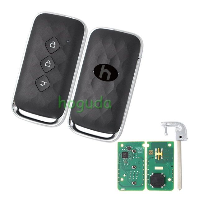 For Chevrolet Aveo smart remote key with 434Mhz FSK ID47 NCF29AxX