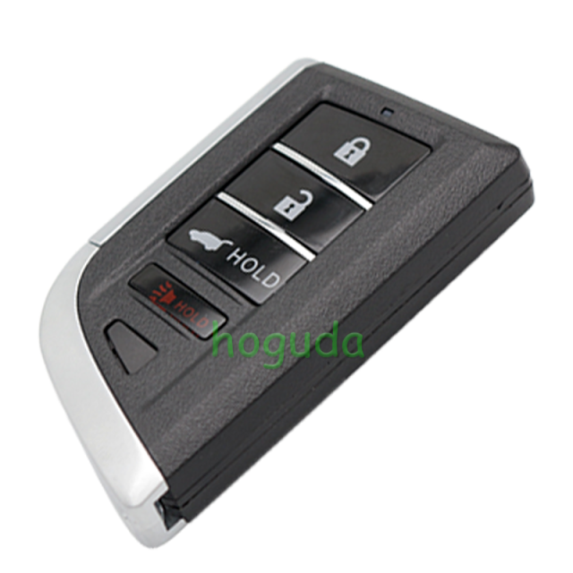 For Acura MDX Driver 2 3+1 button Remote Smart Keys with 433Mhz 4A Chip FCCID:KR5TP-2 (Driver 2)  PN:72147-TYA-A21