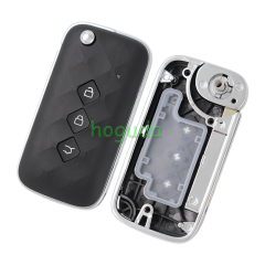 For Chevrolet Aveo 3 button flip remote key with 433Mhz ID47 HITAG3 PCF7961X Chip