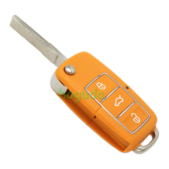 KEYDIY Standare remote key B01-Luxury 3 button remote key for KDX2 KD MAX  to produce any model remote Yellow color