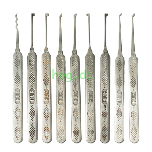 For 18pcs lock pick and locksmith tools