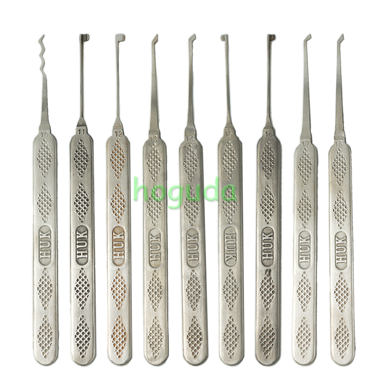 For 18pcs lock pick and locksmith tools
