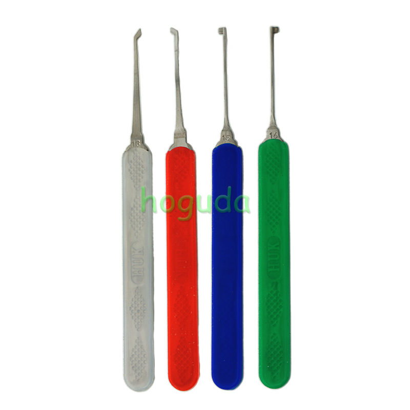 For 18pcs lock pick and locksmith tools