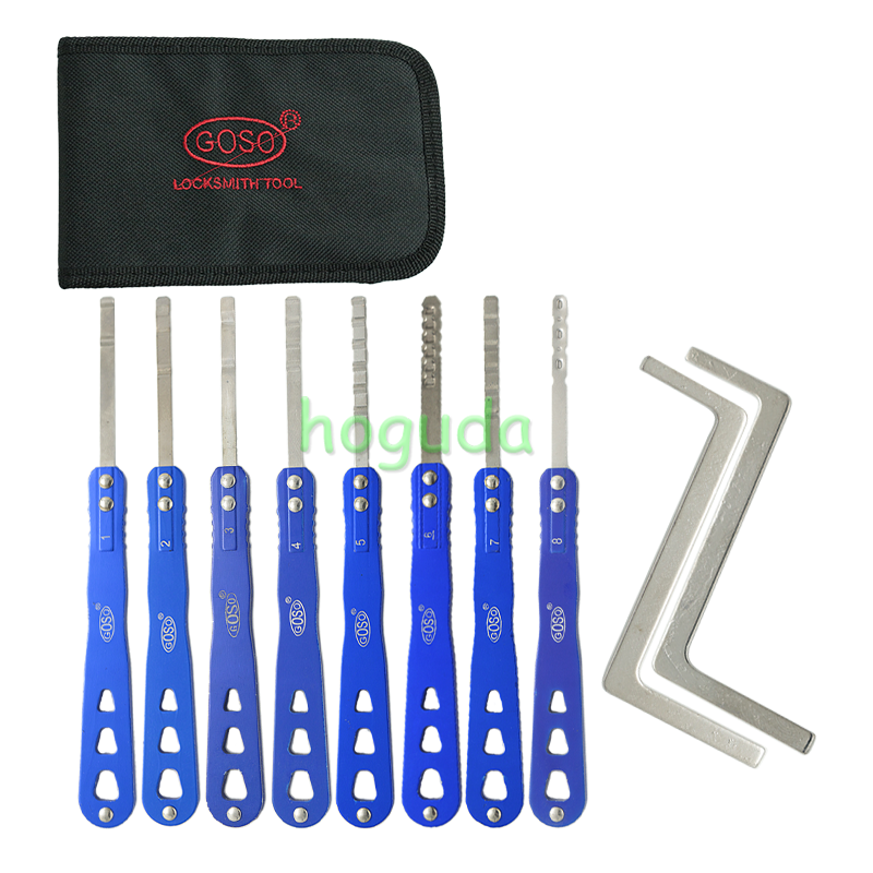 GOSO Champion series pick set 10pcs in one for locksmith