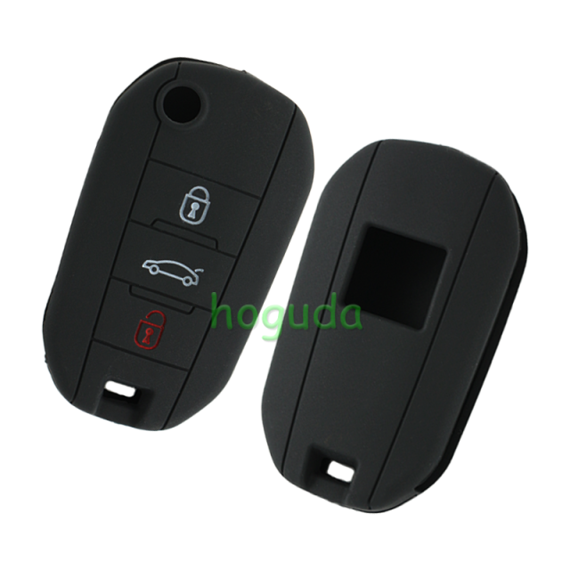 For Peugeot, Citroen 3 button silicon case