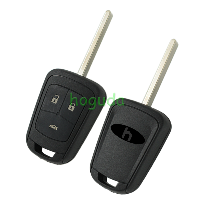 For Chevrolet 3 button remote key blank