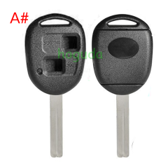For High quality GTL Toyota 2/3 button remote key blank with TOY48 blade