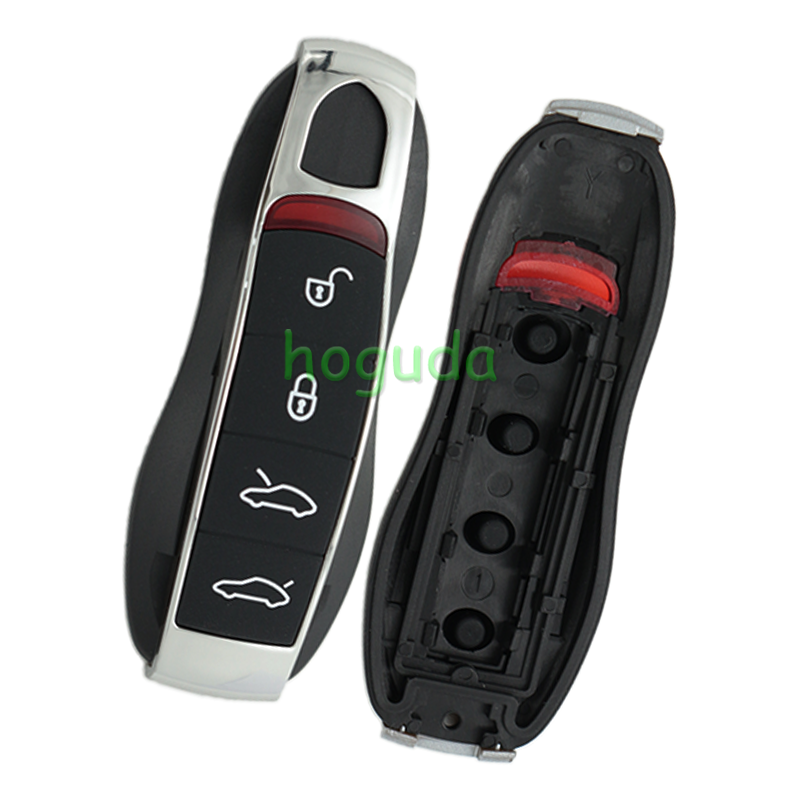 KYDZ For Porsche 4 button keyless  remote key with PCF7953PC1800 Chip 434mhz