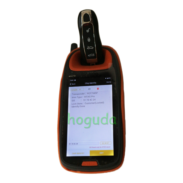 KYDZ For Porsche 4 button keyless  remote key with PCF7953PC1800 Chip 434mhz