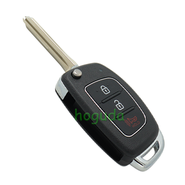 For Hyundai 2+1/3/3+1 button remote key blank with HY14 key blade