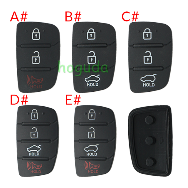 For Hyundai 2+1/3/3+1 key pad