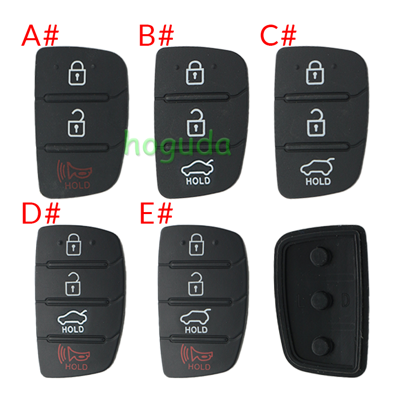 For Hyundai 2+1/3/3+1 key pad