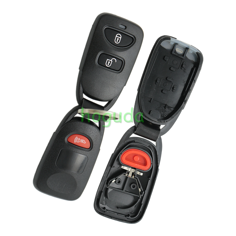 For Hyundai 2+1 button remote key blank