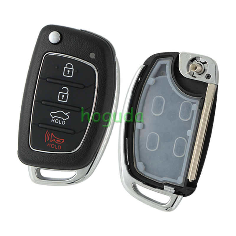 For Hyundai 2+1/3/3+1 button remote key blank with HY22 key blade