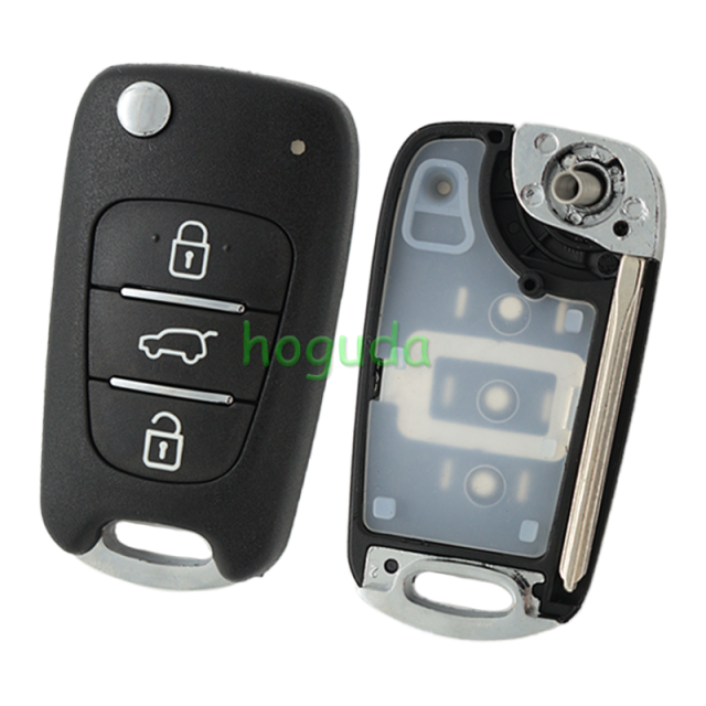 For Hyundai 3 button remote key blank with HY20 blade,please choose the key type.