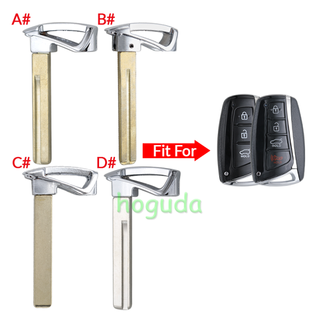 For Hyundai emergency key blade