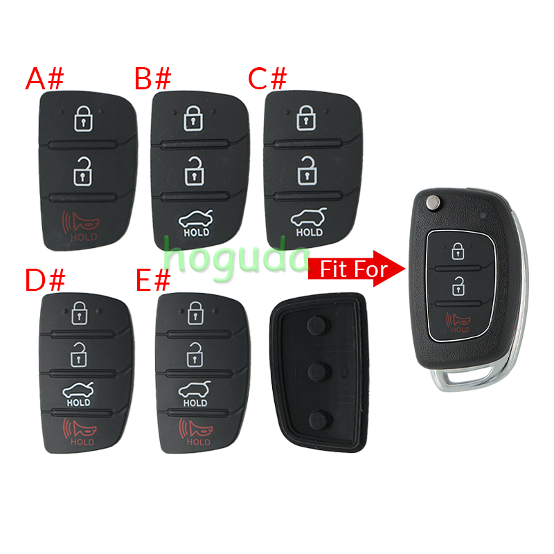 For Hyundai 2+1/3/3+1 key pad