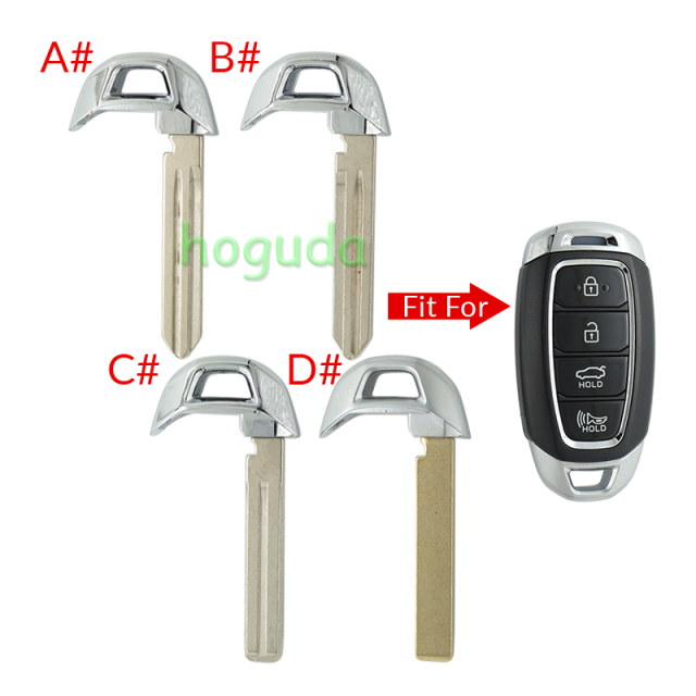 For new Hyundai emergency key blade