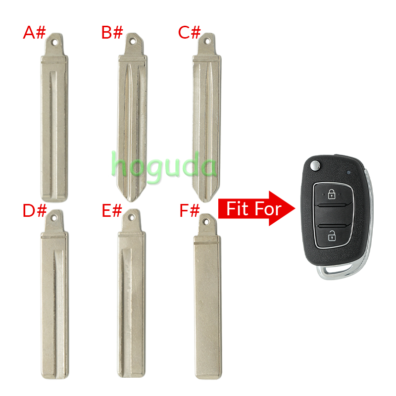 For New Hyundai key blade
