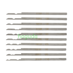 Safe blade lock cylinder (with side column) tool set
