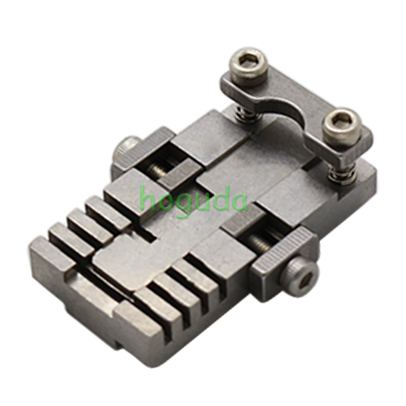 For Use this tool to fix the key blade to cut