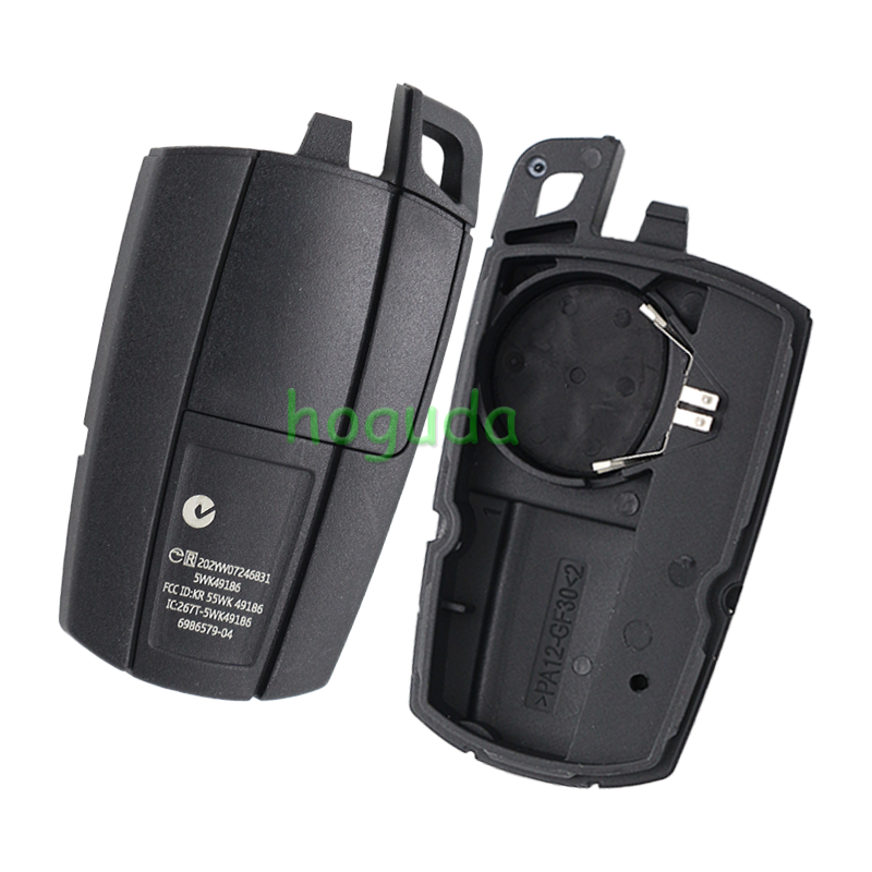 For Bmw keyless 3 button remote key for bmw 1、3、5、6、X5,Z4 series with PCF7945 Chip 868MHZ