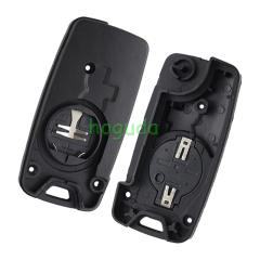 For Chrysler Jeep 2 button flip remote key blank