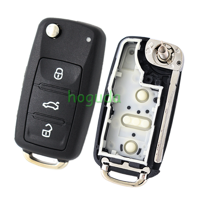 For VW 3 button Keyless-go Remote Key 4.5 AES MQB 433MHZ 5K0959753DF 5K0837202DH 5K0837202BR 5K0837202BN