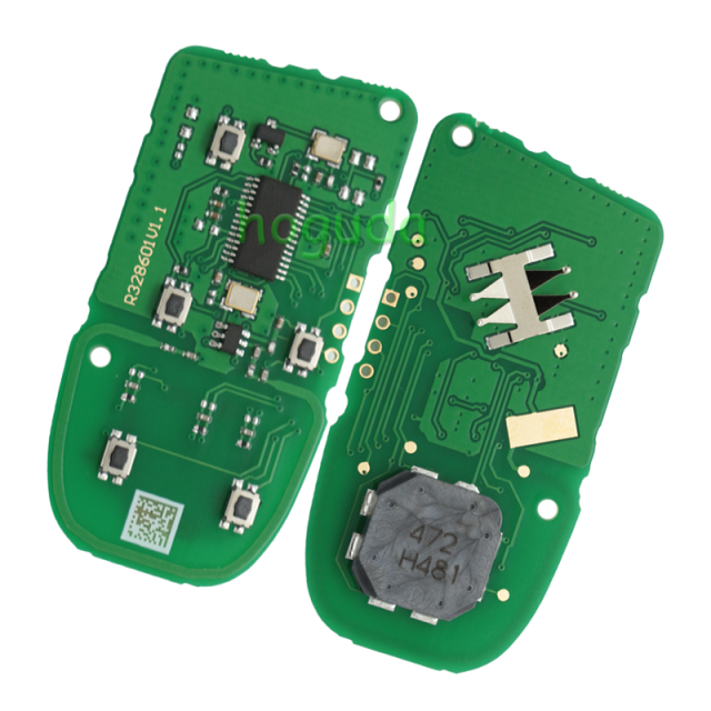 For Jeep Renegade remote key with 4A chip 433Mhz  FCC ID:M3N-40821302